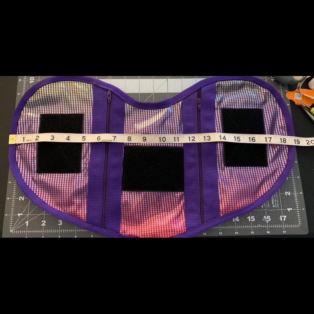 Dog vest made by Team Johnson